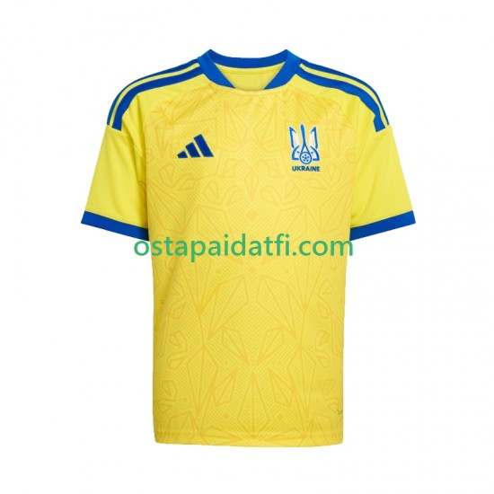 Ukraina Lapset Kotipeli Jalkapallopaidat MM 2026 Lyhythihainen