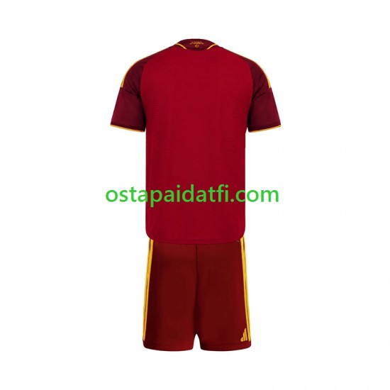 AS Roma Lapset Kotipeli Jalkapallopaidat 2026-2027 Lyhythihainen