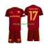AS Roma Lapset Kotipeli Jalkapallopaidat 2026-2027 Manu Kone 17 Lyhythihainen
