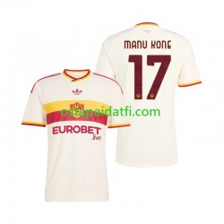 AS Roma Miehet Vieraspeli Jalkapallopaidat 2026-2027 Manu Kone 17 Lyhythihainen