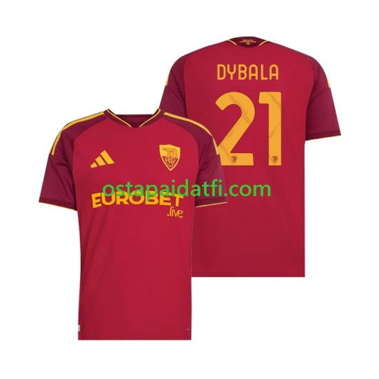 AS Roma Miehet Kotipeli Jalkapallopaidat 2026-2027 Paulo Dybala 21 Lyhythihainen