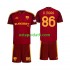 AS Roma Lapset Kotipeli Jalkapallopaidat 2026-2027 Rodrigo Mora 86 Lyhythihainen