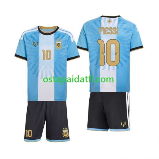 Argentiina Lapset Kotipeli Jalkapallopaidat 2026-2027 Lionel Messi 10 Special Lyhythihainen