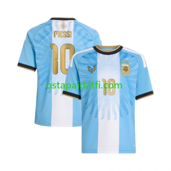 Argentiina Miehet Kotipeli Jalkapallopaidat 2026-2027 Lionel Messi 10 Special Lyhythihainen