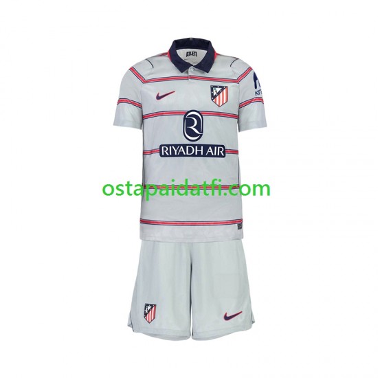 Atlético Madrid Lapset Kolmaspeli Jalkapallopaidat 2026-2027 Lyhythihainen