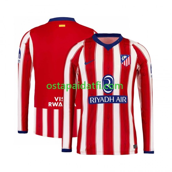 Atlético Madrid Miehet Kotipeli Jalkapallopaidat 2026-2027 Pitkähihainen