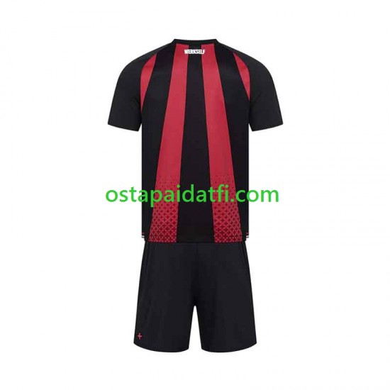 Bayer 04 Leverkusen Lapset Kotipeli Jalkapallopaidat 2026-2027 Lyhythihainen
