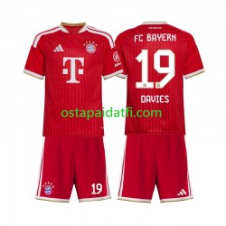 FC Bayern München Lapset Kotipeli Jalkapallopaidat 2026-2027 Alphonso Davies 19 Lyhythihainen