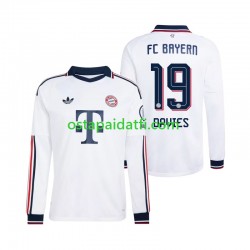 FC Bayern München Miehet Vieraspeli Jalkapallopaidat 2026-2027 Alphonso Davies 19 Pitkähihainen