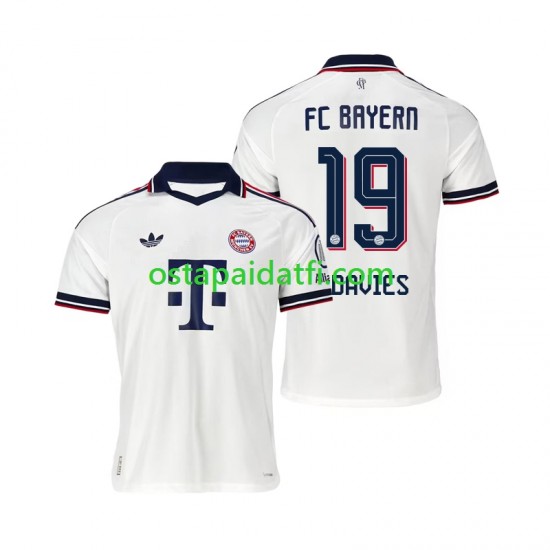 FC Bayern München Miehet Vieraspeli Jalkapallopaidat 2026-2027 Alphonso Davies 19 Lyhythihainen