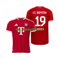 FC Bayern München Miehet Kotipeli Jalkapallopaidat 2026-2027 Alphonso Davies 19 Lyhythihainen