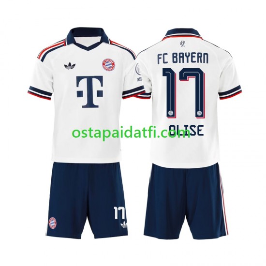 FC Bayern München Lapset Vieraspeli Jalkapallopaidat 2026-2027 Michael Olise 17 Lyhythihainen