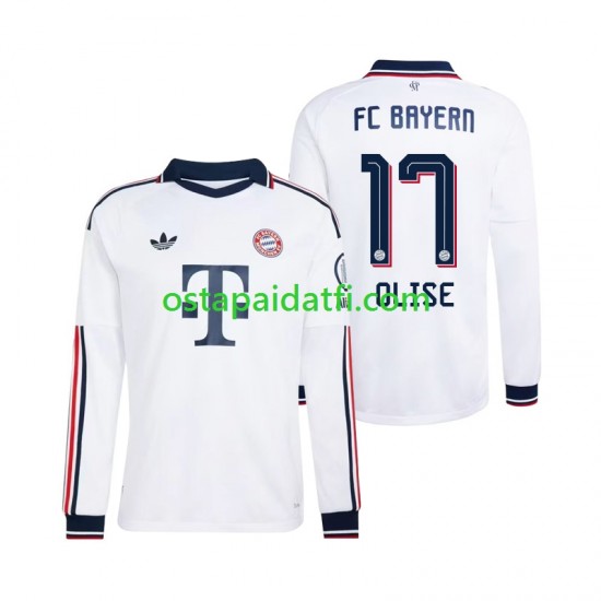 FC Bayern München Miehet Vieraspeli Jalkapallopaidat 2026-2027 Michael Olise 17 Pitkähihainen