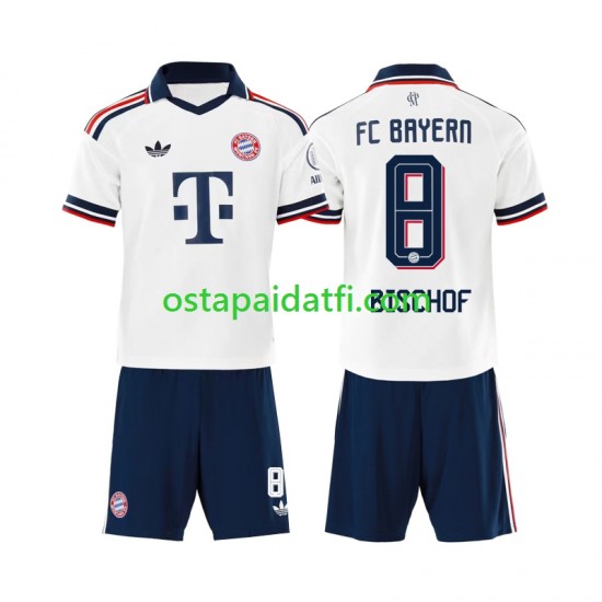 FC Bayern München Lapset Vieraspeli Jalkapallopaidat 2026-2027 Tom Bischof 8 Lyhythihainen
