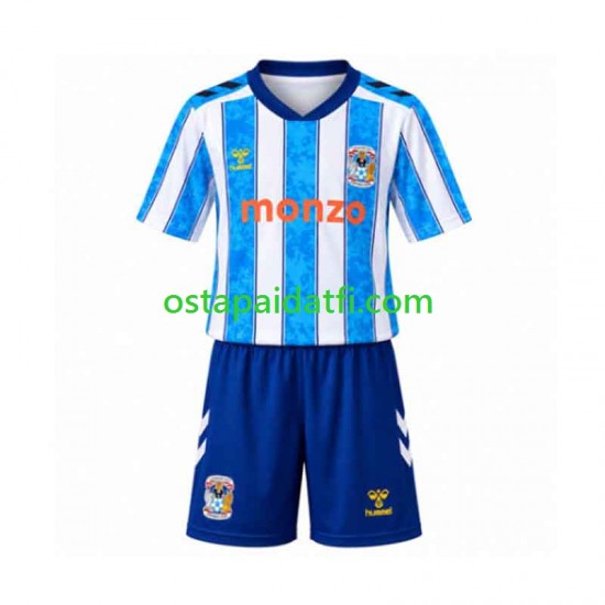 Lapset Kotipeli Jalkapallopaidat 2026-2027 Coventry City Lyhythihainen