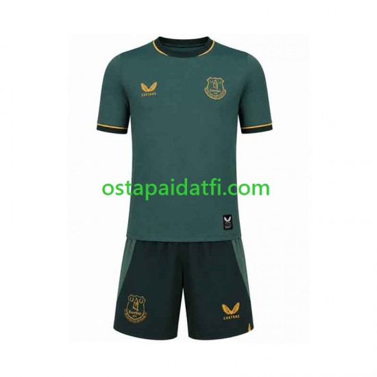 Everton Lapset Kolmaspeli Jalkapallopaidat 2026-2027 Lyhythihainen