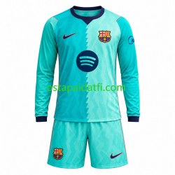 FC Barcelona Lapset Kolmaspeli Jalkapallopaidat 2026-2027 Pitkähihainen