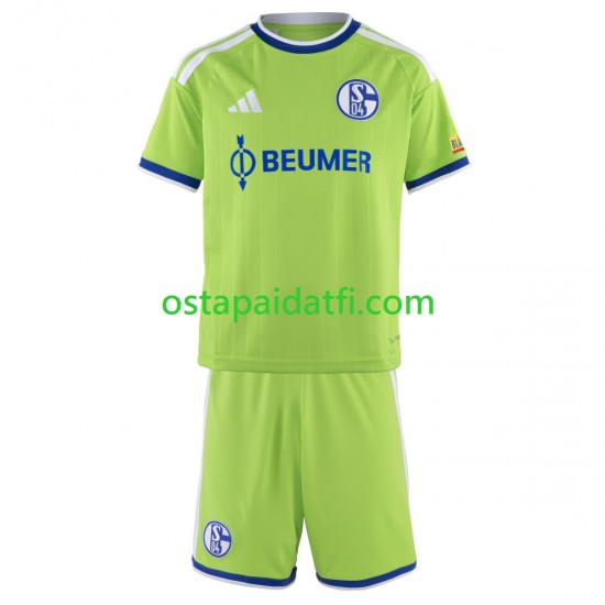 Schalke 04 Lapset Kolmaspeli Jalkapallopaidat 2026-2027 FC Lyhythihainen
