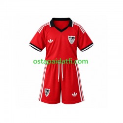 Sevilla FC Lapset Retro Kotipeli Jalkapallopaidat 2026-2027 Lyhythihainen