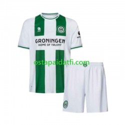 Lapset Kotipeli Jalkapallopaidat 2026-2027 Groningen Lyhythihainen