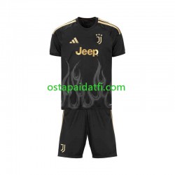 Juventus Lapset Kolmaspeli Jalkapallopaidat 2026-2027 Lyhythihainen
