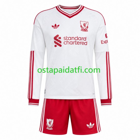 Liverpool Lapset Vieraspeli Jalkapallopaidat 2026-2027 Pitkähihainen