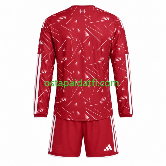 Liverpool Lapset Kotipeli Jalkapallopaidat 2026-2027 Pitkähihainen