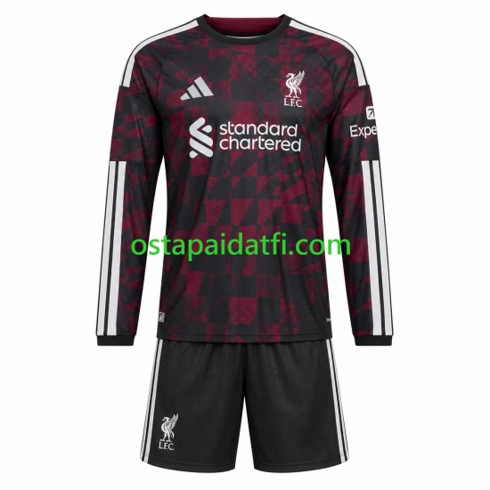 Liverpool Lapset Kolmaspeli Jalkapallopaidat 2026-2027 Pitkähihainen