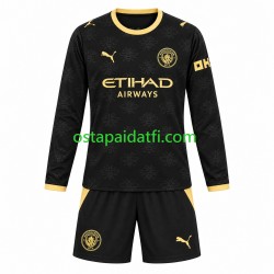 Manchester City Lapset Vieraspeli Jalkapallopaidat 2026-2027 Pitkähihainen