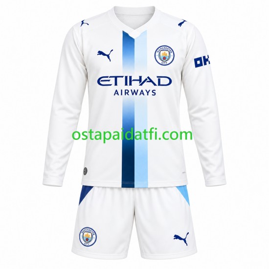Manchester City Lapset Kolmaspeli Jalkapallopaidat 2026-2027 Pitkähihainen