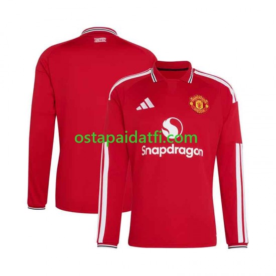Manchester United Miehet Kotipeli Jalkapallopaidat 2026-2027 Pitkähihainen