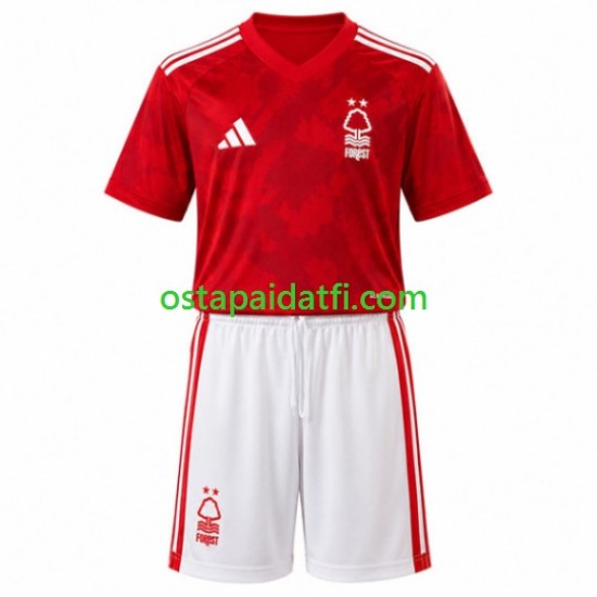 Nottingham Forest Lapset Kotipeli Jalkapallopaidat 2026-2027 Lyhythihainen