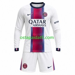 Paris Saint-Germain Lapset Vieraspeli Jalkapallopaidat 2026-2027 Pitkähihainen