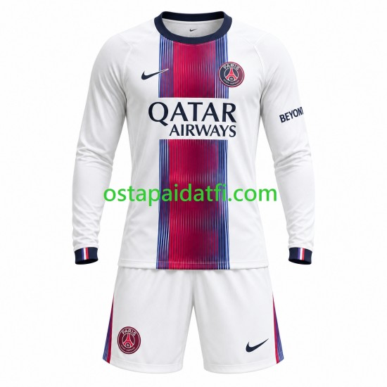 Paris Saint-Germain Lapset Vieraspeli Jalkapallopaidat 2026-2027 Pitkähihainen