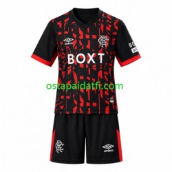Rangers Lapset Kolmaspeli Jalkapallopaidat 2026-2027 Lyhythihainen
