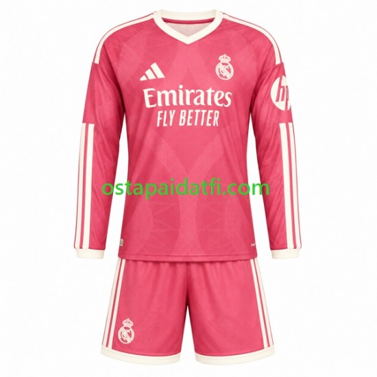 Real Madrid Lapset Kolmaspeli Jalkapallopaidat 2026-2027 Pitkähihainen