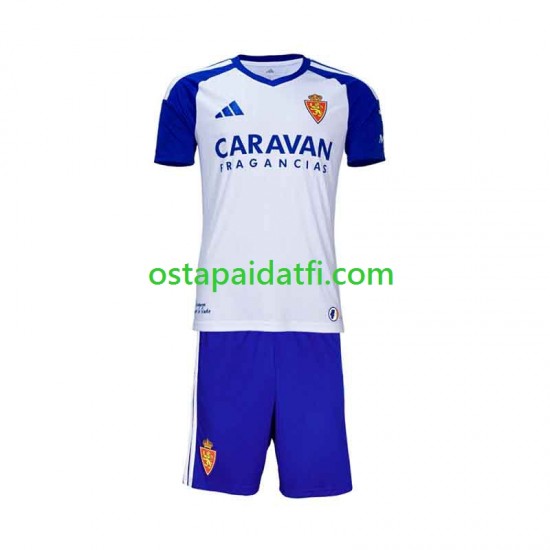 Real Zaragoza Lapset Kotipeli Jalkapallopaidat 2026-2027 Lyhythihainen