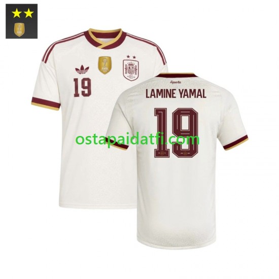 Espanja Miehet Vieraspeli Jalkapallopaidat 2026-2027 Lamine Yamal 19 Lyhythihainen