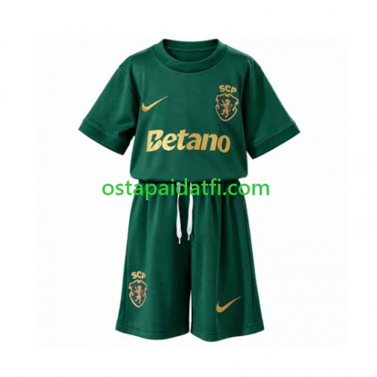 Sporting CP Lapset Kotipeli Jalkapallopaidat 2026-2027 Special Lyhythihainen