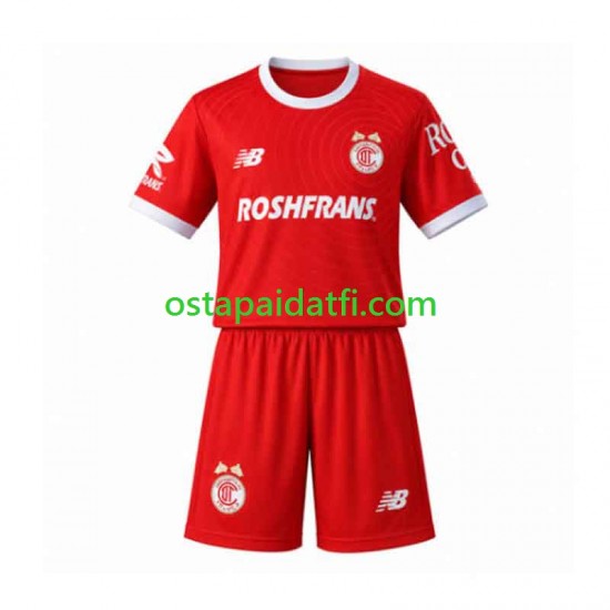 Lapset Kotipeli Jalkapallopaidat 2026-2027 Toluca Lyhythihainen