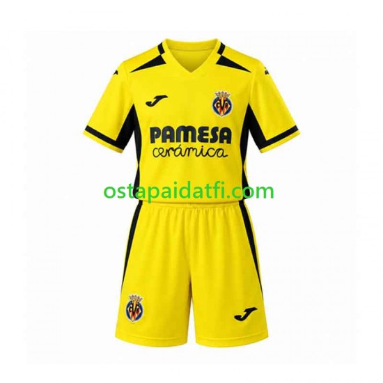 Villarreal CF Lapset Kotipeli Jalkapallopaidat 2026-2027 Lyhythihainen