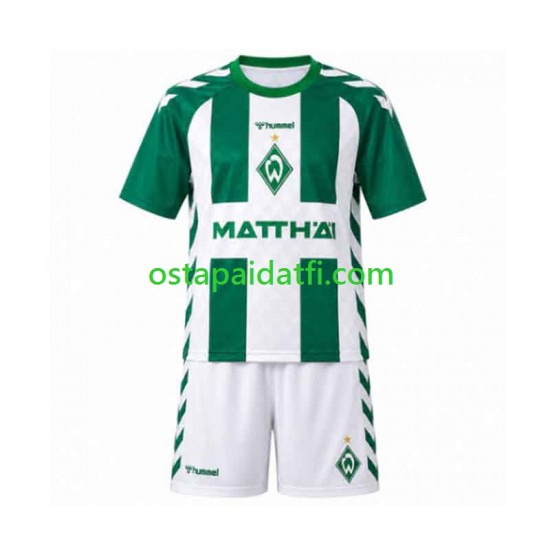 Werder Bremen Lapset Kotipeli Jalkapallopaidat 2026-2027 Lyhythihainen