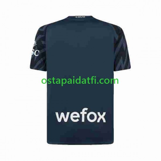 AC Milan Miehet Maalivahdin Kolmaspeli Jalkapallopaidat 2023-2024 Lyhythihainen