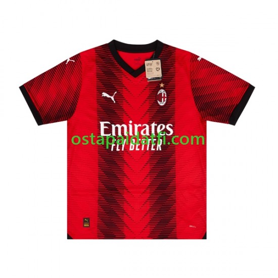 AC Milan Miehet Kotipeli Jalkapallopaidat 2023-2024 Lyhythihainen