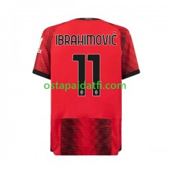 AC Milan Miehet Kotipeli Jalkapallopaidat 2023-2024 Ibrahimovic 11 Lyhythihainen