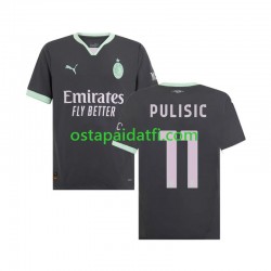 AC Milan Miehet Kolmaspeli Jalkapallopaidat 2024-2025 Pulisic 11 Lyhythihainen