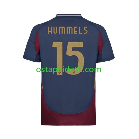 AS Roma Miehet Kolmaspeli Jalkapallopaidat 2024-2025 Mats Hummels 15 Lyhythihainen