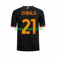AS Roma Miehet Kolmaspeli Jalkapallopaidat 2023-2024 Paulo Dybala 21 Lyhythihainen