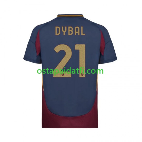 AS Roma Miehet Kolmaspeli Jalkapallopaidat 2024-2025 Paulo Dybala 21 Lyhythihainen