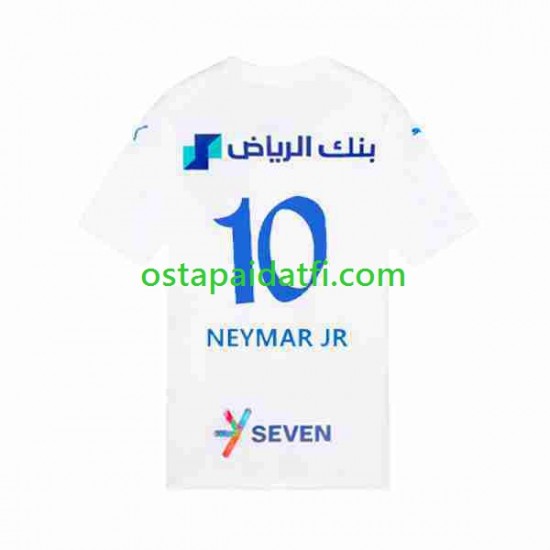 Miehet Vieraspeli Jalkapallopaidat 2023-2024 Al-Hilal Neymar JR 10 Lyhythihainen